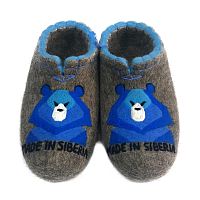 Тапочки мужские "Медведь" (Т128Н)