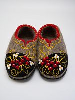 Тапочки женские "Ягодный узор" (Т360Н)