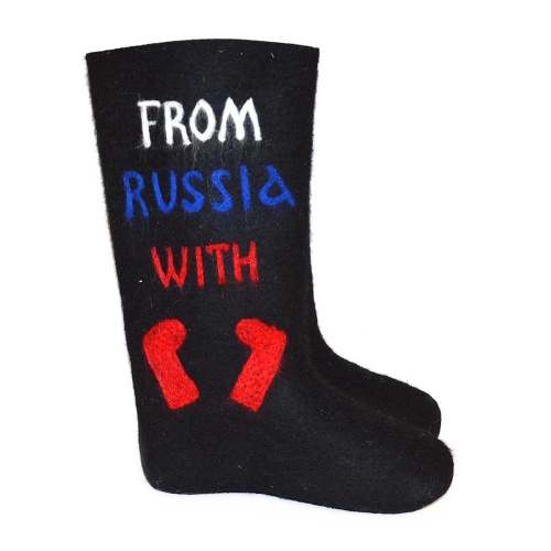 Валенки "From Russia with love" (149Н) фото 6