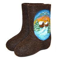 Валенки "В гостях у бабушки" (138А)